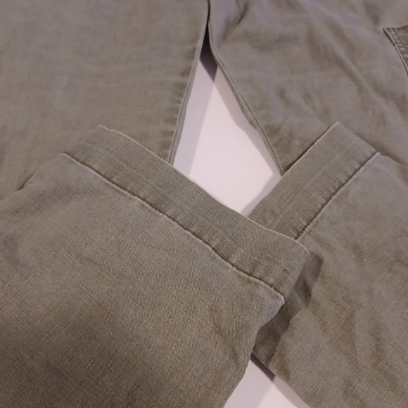 Madewell light green jeans womens plus size 26 several pockets front- back - Picture 2 of 16